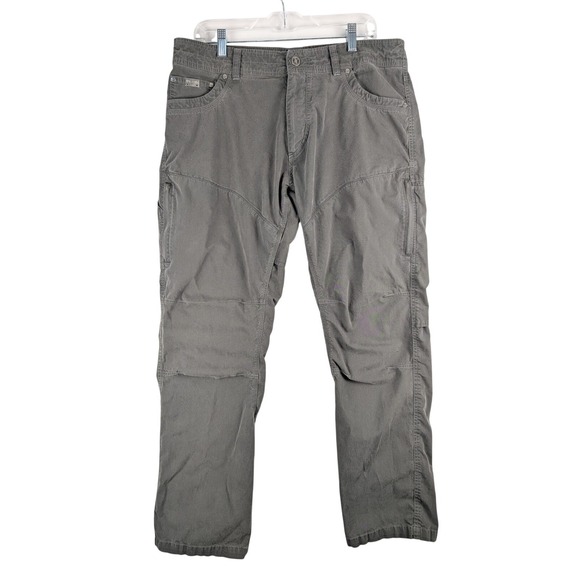 KÜHL Other - Kuhl Pants Mens 36x32 Gray Hiking Outdoor Stretch Articulated Knees Trail